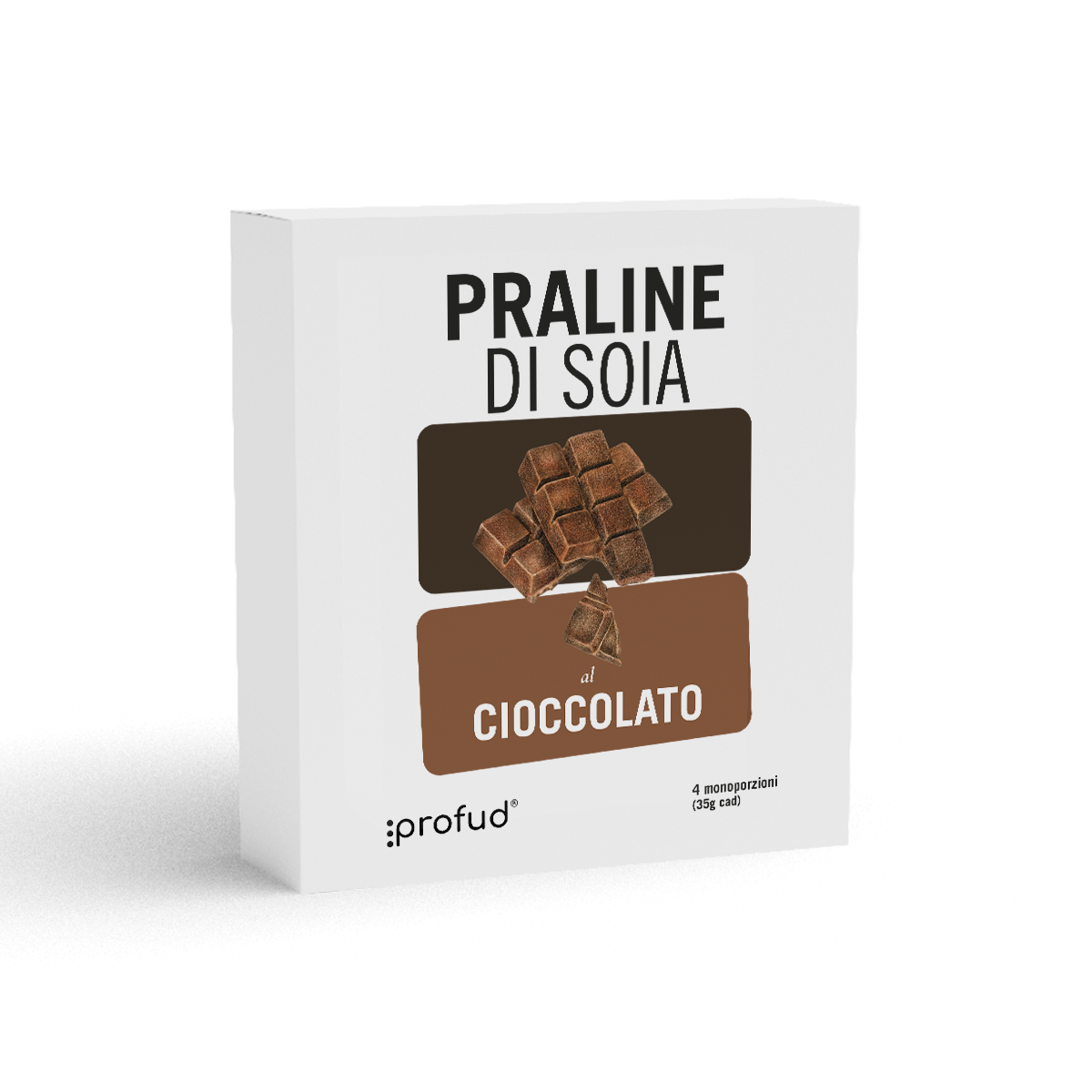 praline soia proteiche cioccolato profud