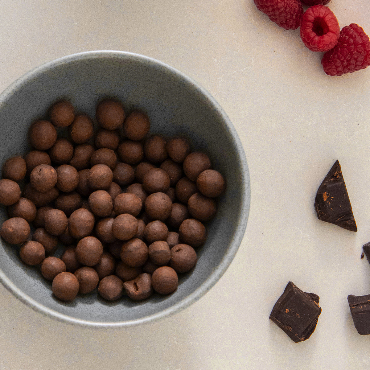 PRALINE DI SOIA PROTEICHE AL CIOCCOLATO