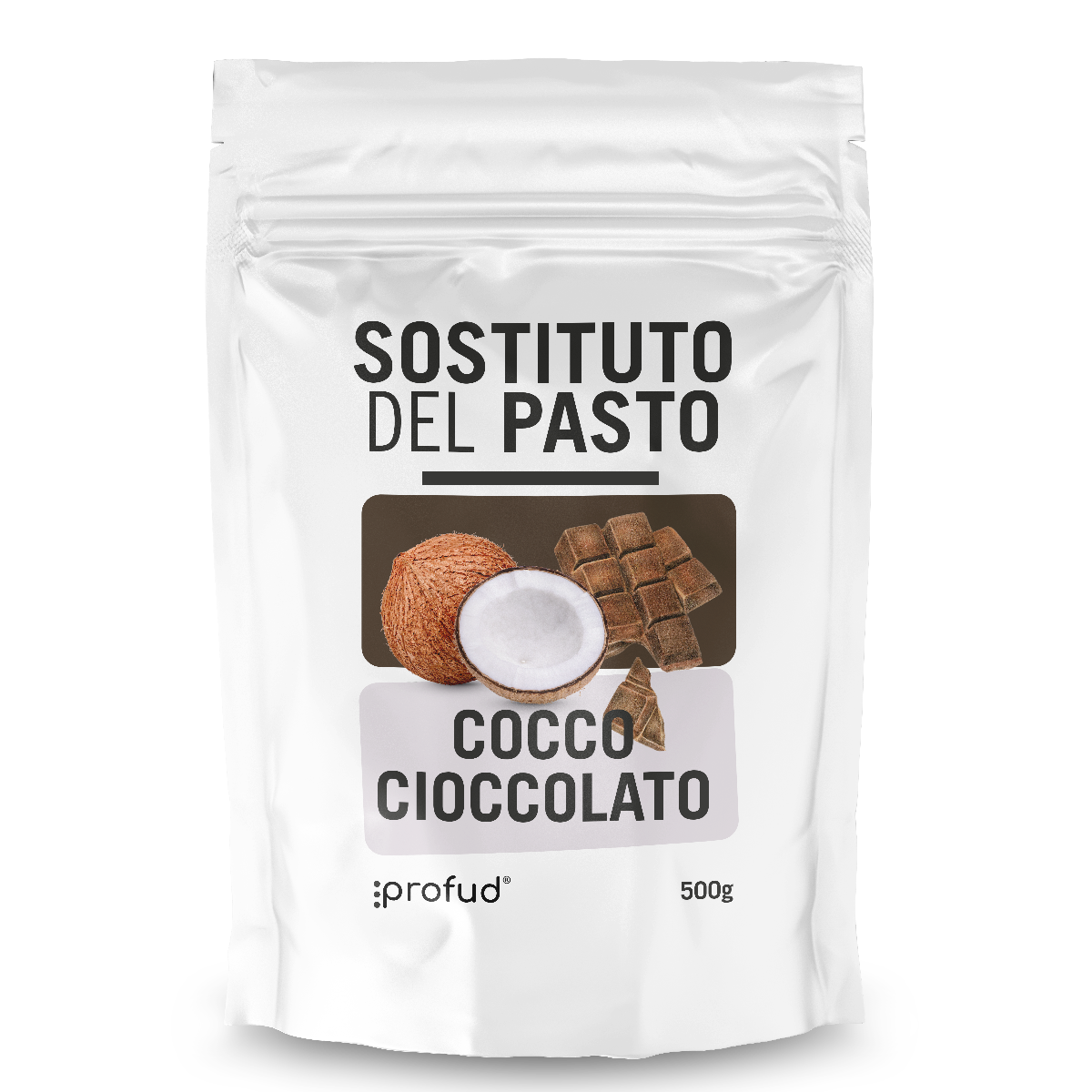 sostituto pasto cocco cioccolato profud