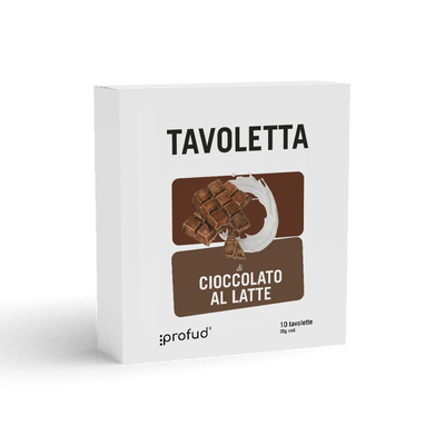 tavoletta cioccolata proteica latte profud